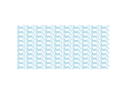 100 Clips de Papel de Metal em Forma de Animal Fofo Anti deslizante para Scrapbooking Azul