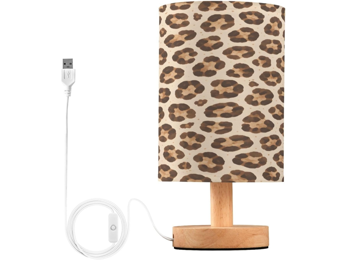 Luminária De Cabeceira Led Para Quarto, Luminária De Leitura Com Portas Usb E Cúpula Tecido Para Sala Estar, Dormitório