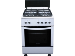 Fogão BECKEN BMS4508N WH (Outlet Grade B - 64 L - Elétrico e Gás Butano-Propano - Branco)