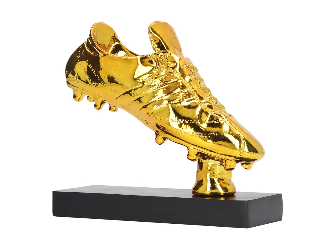 Business réplica do Troféu Bota de Ouro Modelo Alta Simulação Resina Souvenir para Torcedores de Futebol
