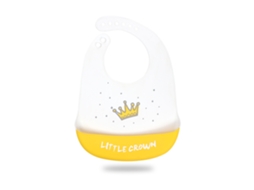 Babete de Silicone Ultrafino e Impermeável para Bebés Coroa XIAOMOYU