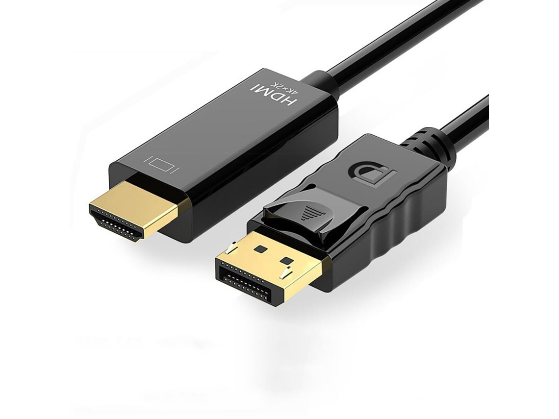 Cabo Displayport para Hdmi 4k 60hz de 1,8 M . Hdmi. Dp AQUAFORGE (não É um Adaptador Displayport)