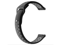 Bracelete Relógio Universal de 20mm SAMSUNG de Silicone - Preto