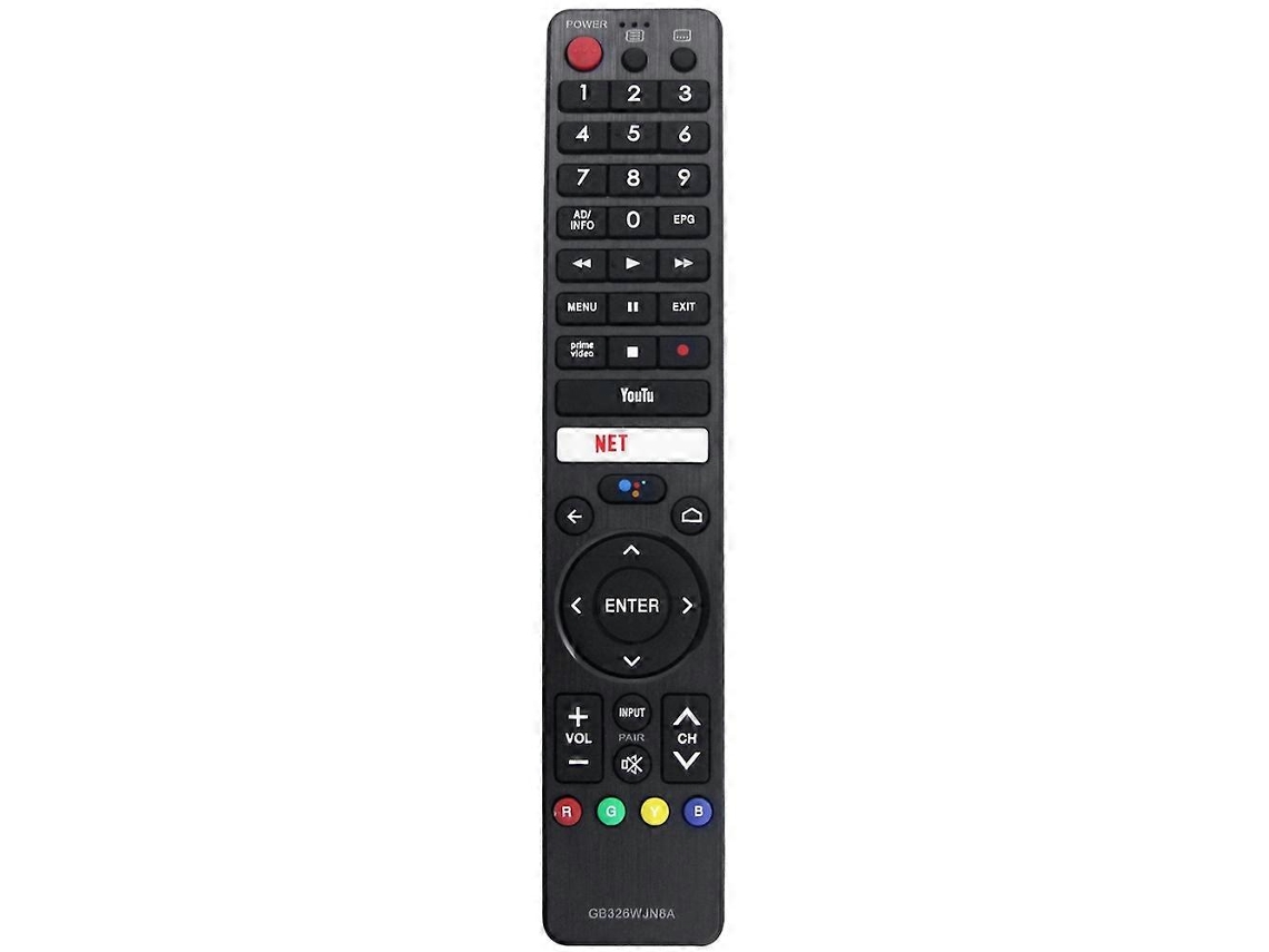 Controle Remoto De Voz Gb326wjn8a Para Tv Sharp (substitui O Gb326wjn8a)_glo