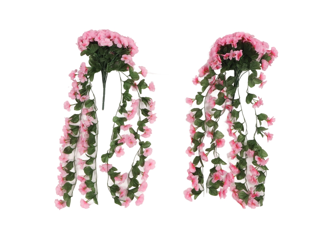 2pcs Flores Violeta Pendentes LAXISCREED