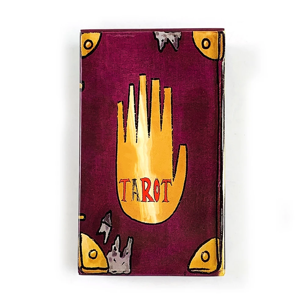 Baralho de Tarô, 78 Cartas, Versão em Inglês, Cartas para Jogo de Mesa, Ilustrações Coloridas e Vibrantes. MDUG