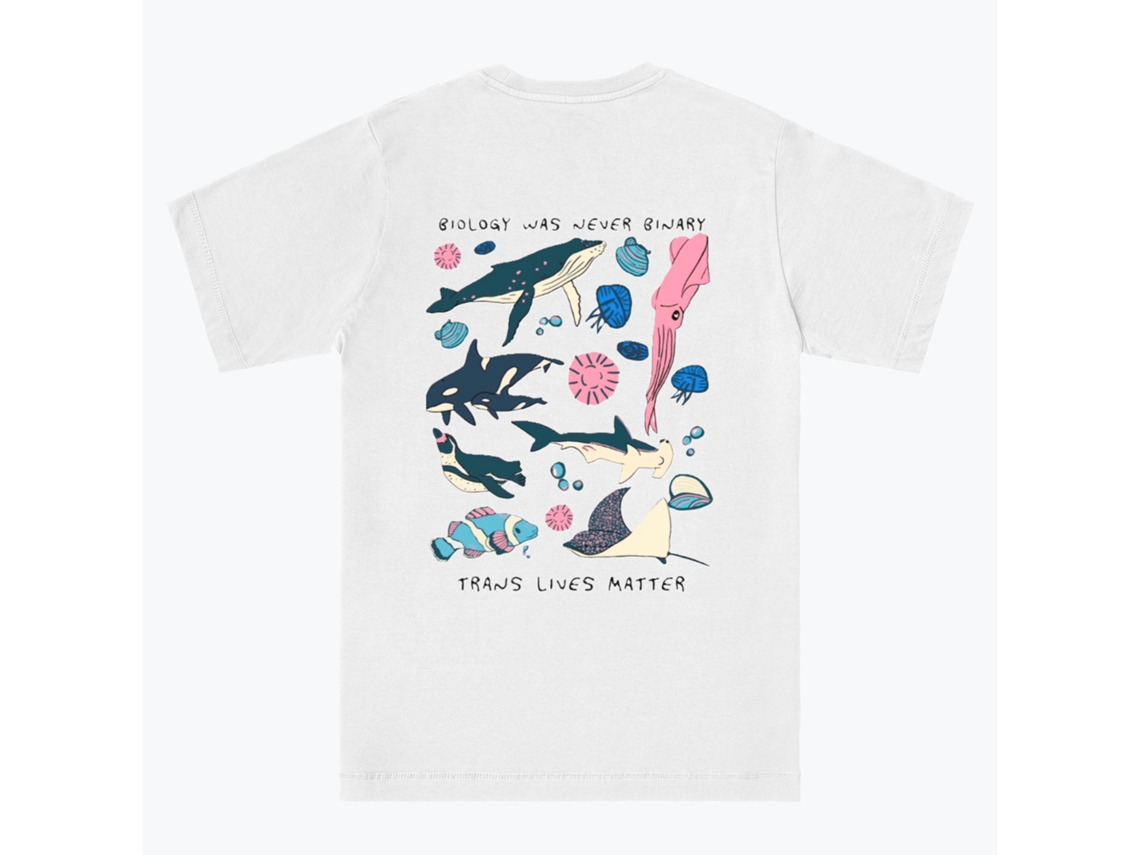 Biology Was Never Binary Ruben T-shirt-s