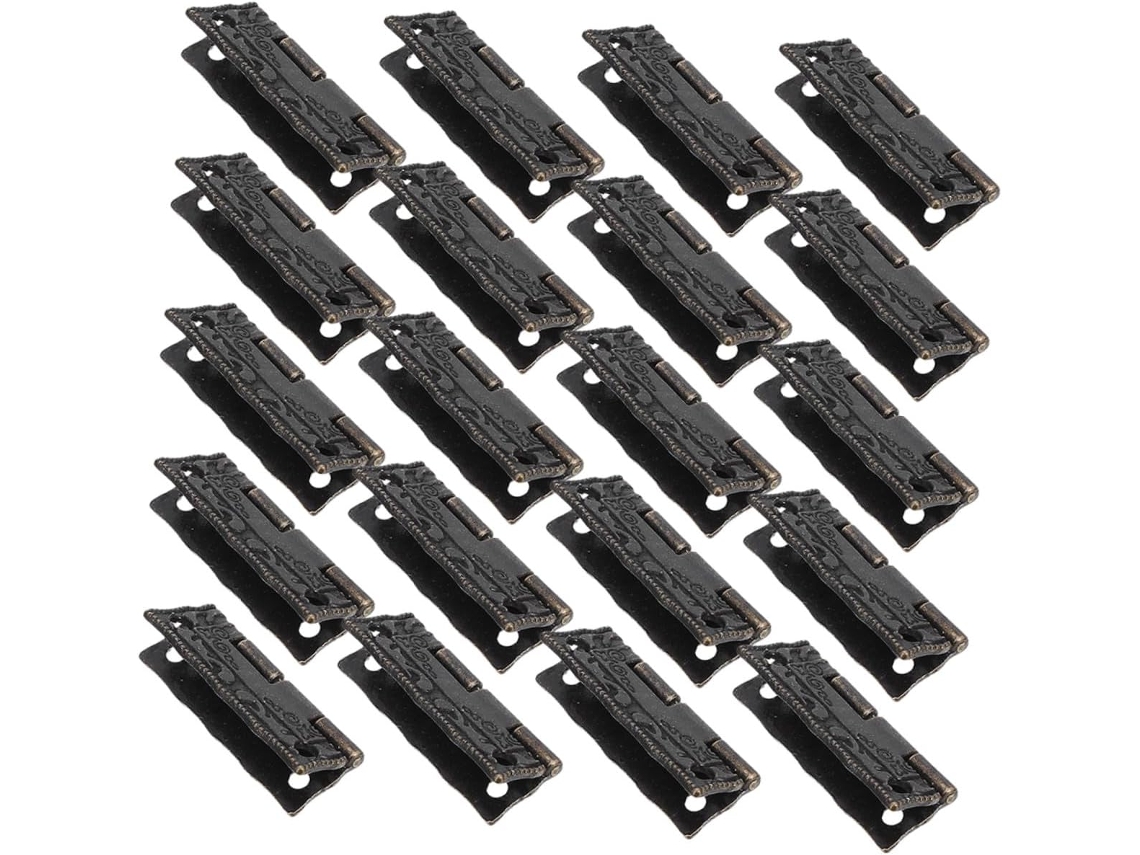 Vaguelly 24 Peças De Metal Vintage Estilo Chinês Para Diy, Caixa