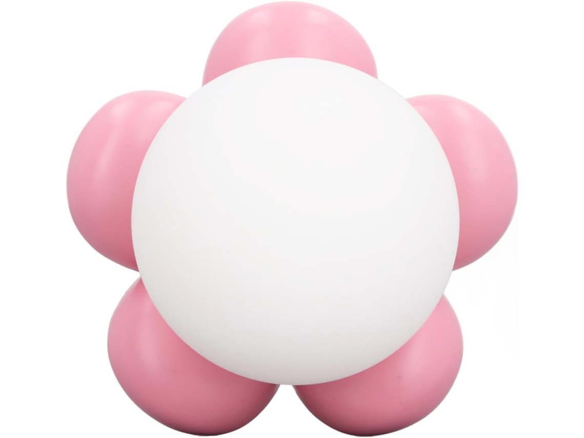 Luminária De Parede Infantil Com Design Requintado Em Formato Flor,