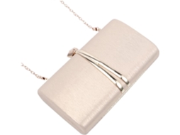 Bolsa Clutch Feminina, Bolsa De Mão Simples Para Casamento À Noite Com Corrente Ajustável.