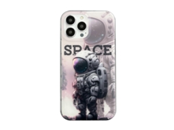 Capa De Celular Fosca Imd Astronaut Com Dois Lados Para Iphone 14 Plus