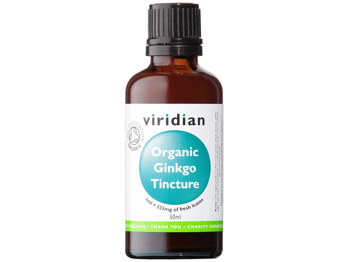 Viridian Organic Ginkgo Tincture 50ml