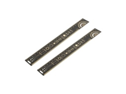 Régua Para Pcb De 10 Polegadas, 2 Peças De 25cm, Resistor, Capacitor, Chip, Escala De Engenharia, Régua Para Placa De