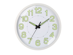 2026 reloj de Parede de Quartzo 12 Polegadas Silencioso com Luz Noturna Marco Branco para Quarto Sala de Estar Interior