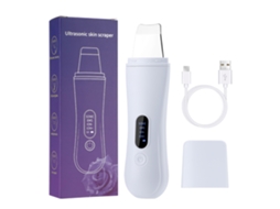 Aparelho De Limpeza Profunda Com Funções Eletrônicas Ultrassônicas Para Acne E Remoção De Espinhas, Recarregável Em Metal.