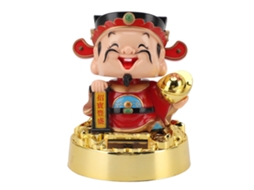 Figura de Deus da Prosperidade Solar LAXISCREED