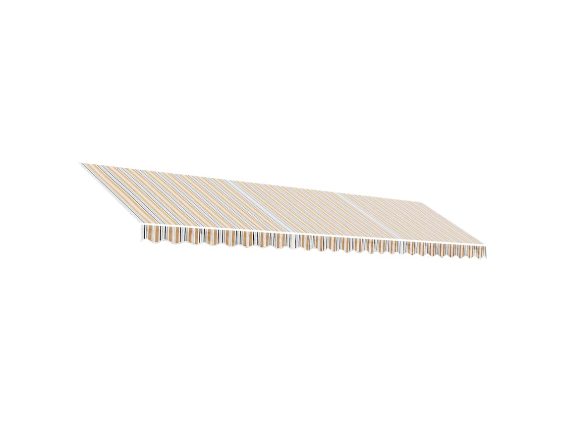 Tecido de substituição para toldo VIDAXL Multicolor Tecido (580x295 cm)