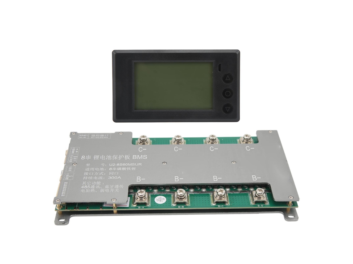 Placa De Equilíbrio De Bateria Ativa Com Tela E Bluetooth 8s 200a
