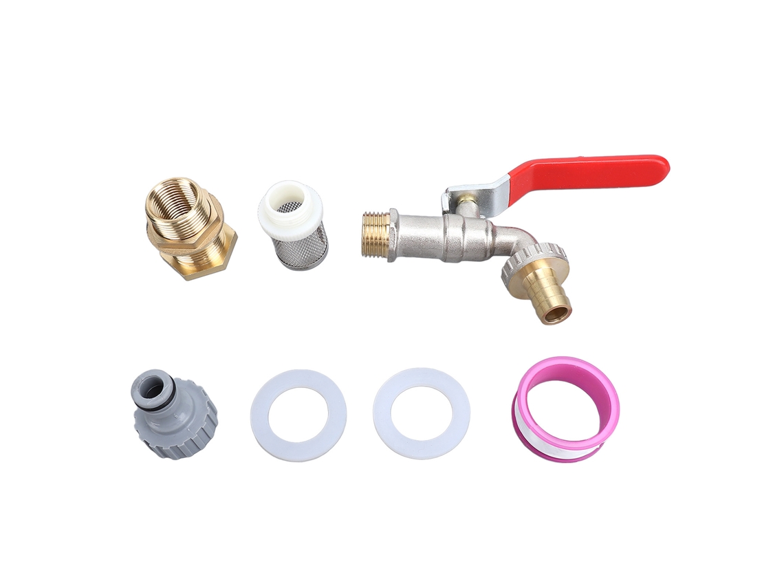 Kit Torneira Latão para Tanque de Chuva S/MARCA
