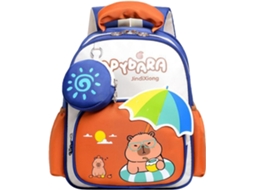 Ótima Organizadora Para Mochilas Infantis E De Crianças Maiores, Mochila Escolar Capivara