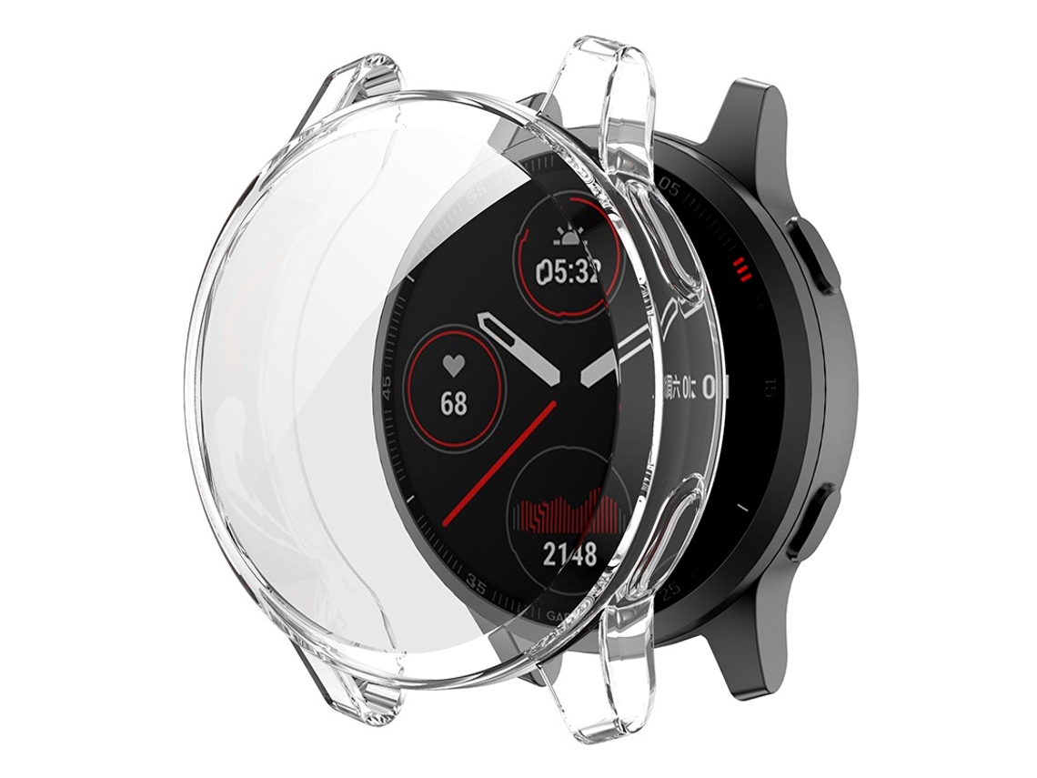 Capa De Silicone Para Garmin Venu 2 / Vivoactive 4 – 45mm Transparente Hexinyigjly