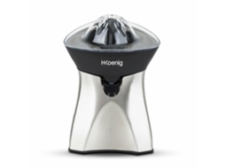 Espremedor De Citrinos Elétrico, H.koenig Agr60, 2 Cones Intercambiáveis​​, Bico Anti, Gotejamento, Aço Inoxidável