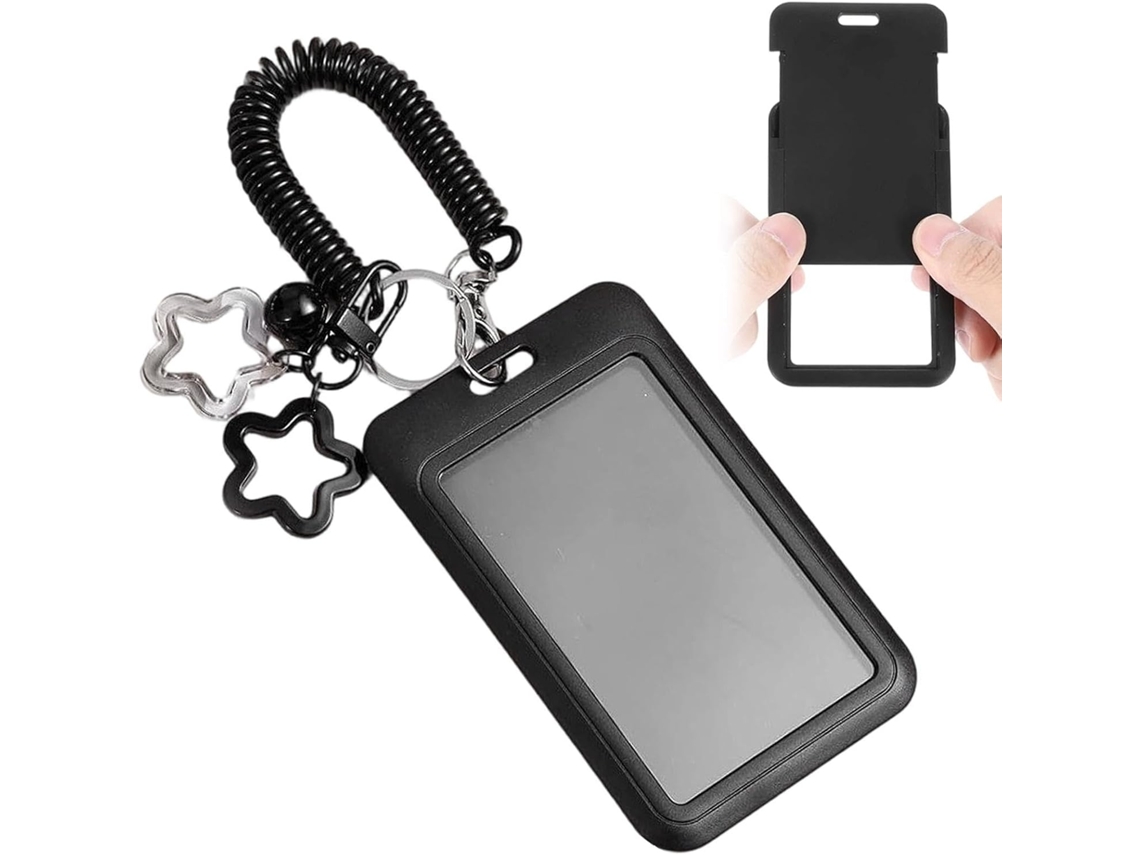 Porta Cartões Feminino Com Pingente, Ideal Casa, Escritório, Atividades Ao Ar Livre, Viagens, Compras E Festas