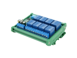 Placa Expansão Relé 8 Canais Rs485 12v Plc