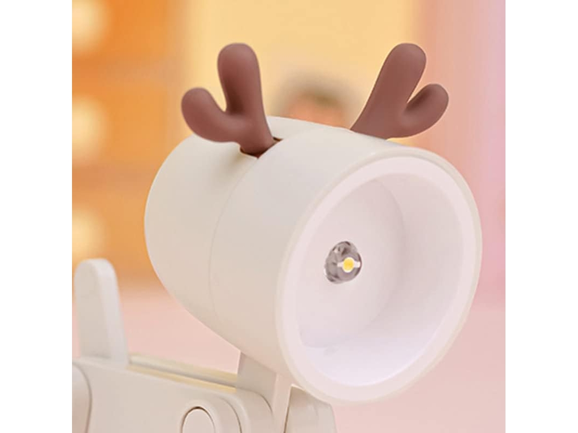 Mini Luminária Noturna Fofa Em Formato De Bichinho Estimação, Mesa Led