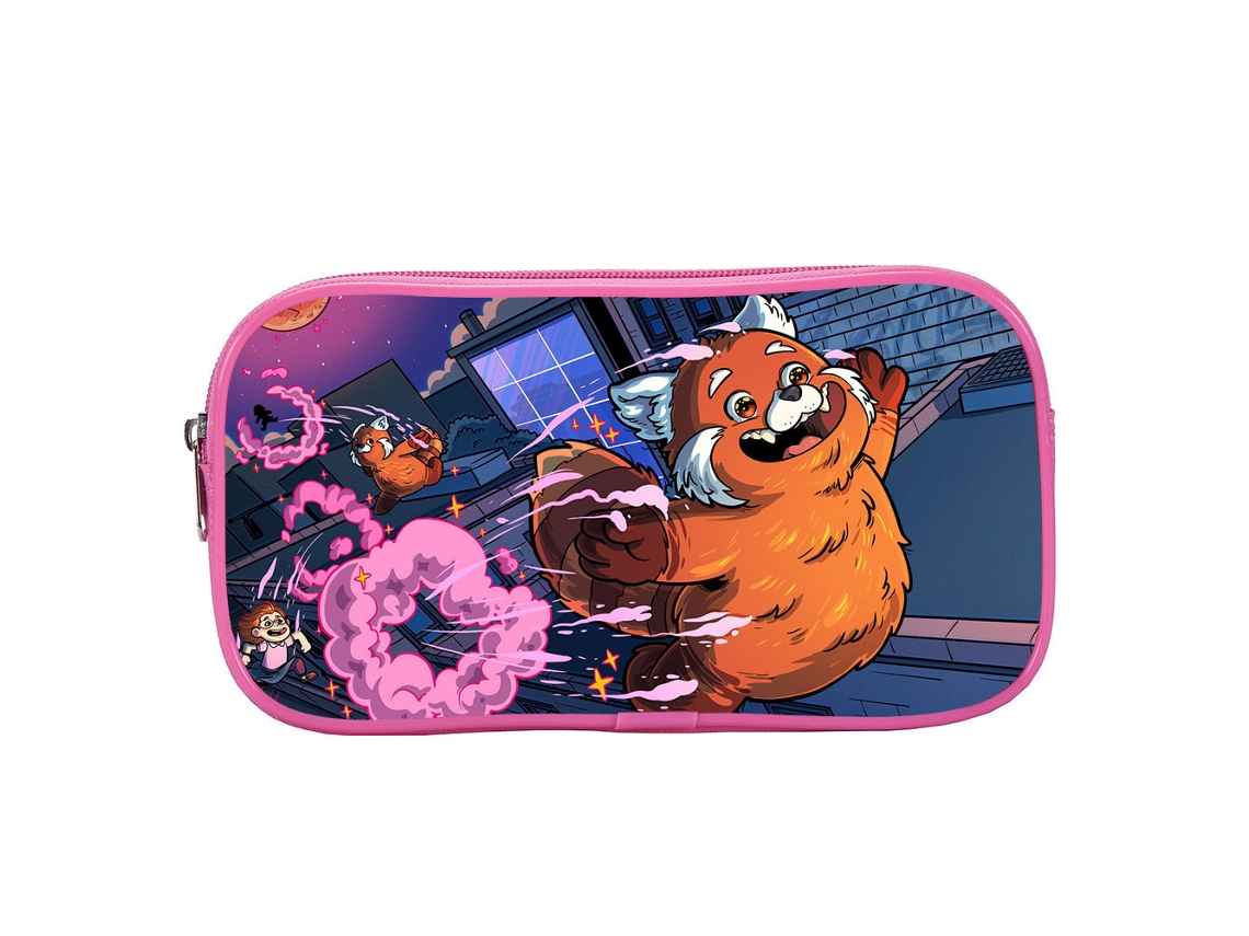 Estojo para Lápis, Vermelho, Desenho Animado, Infantil AQUAFORGE