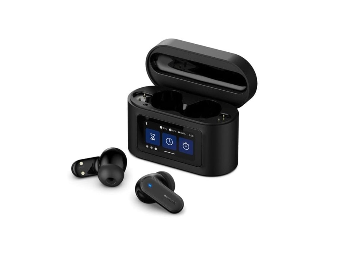 Fones de Ouvido True Wireless PHILIPS Tat6000bk Estojo Smart Touch