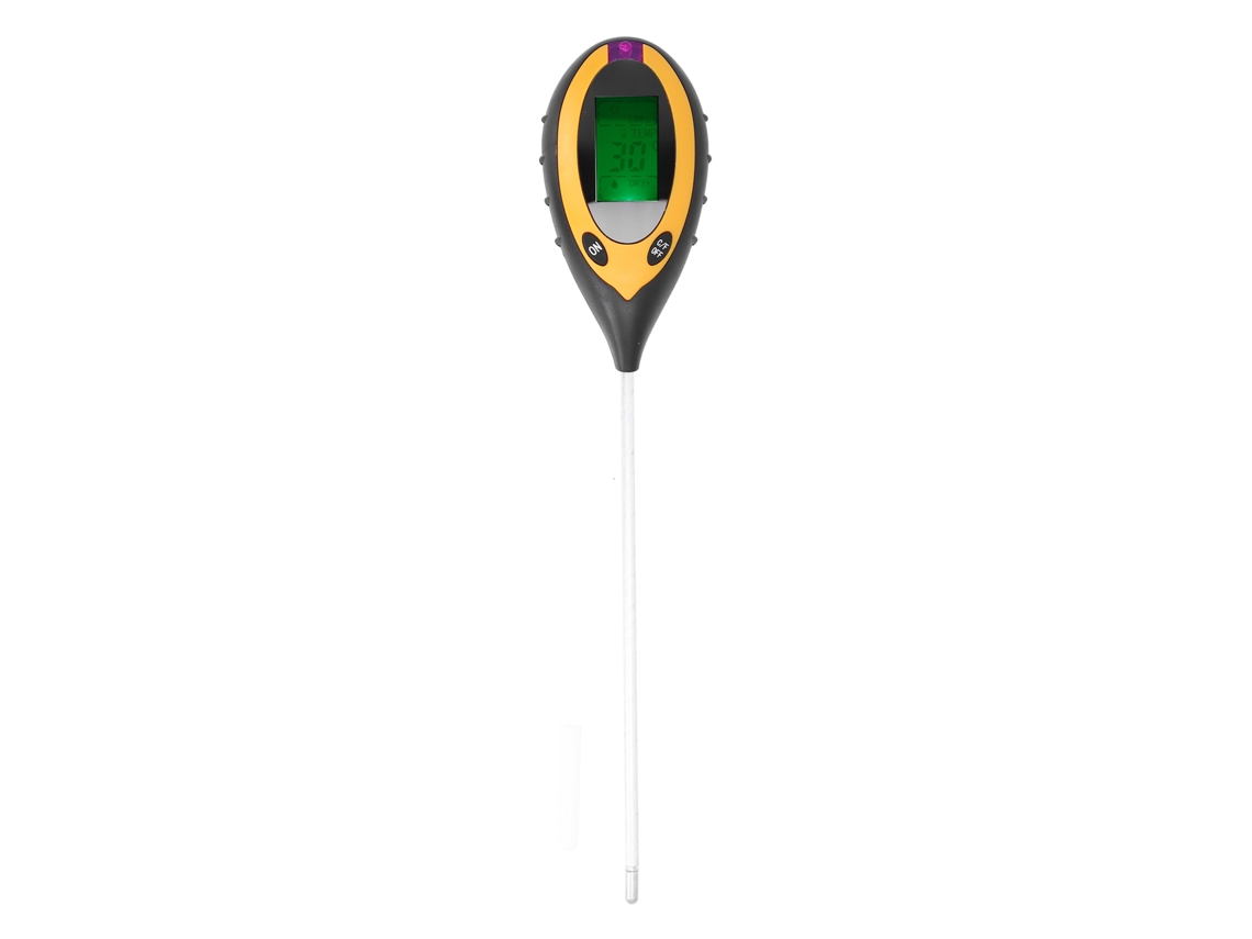 Medidor Multifuncional 4 Em 1 Para Análise De Solo, Umidade, Ph E Temperatura. Aquaforge