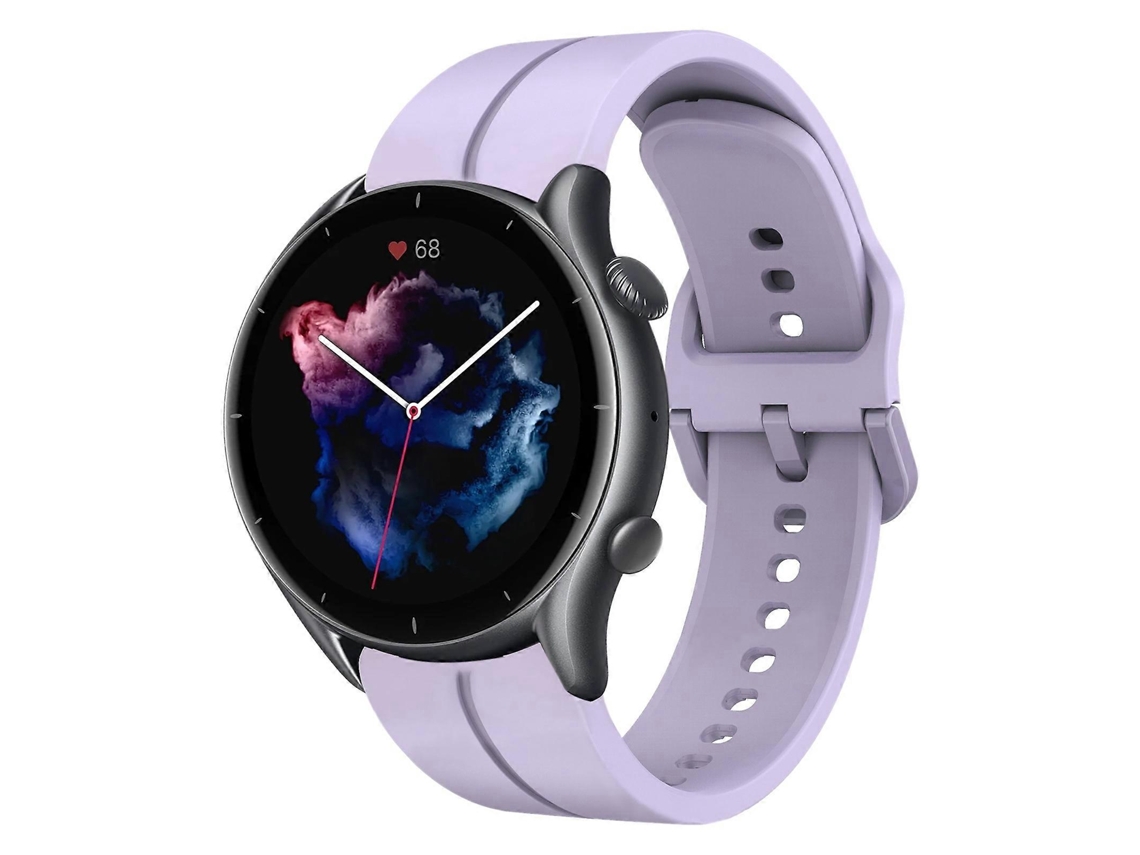 Pulseira De Silicone Com Laço De 22 Mm Para Amazfit Gtr 3