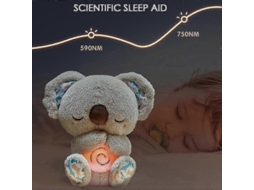 2026 peluche de Koala para Aliviar La Ansiedad, Con Ejercicios de Respiración Rítmica Y Música.