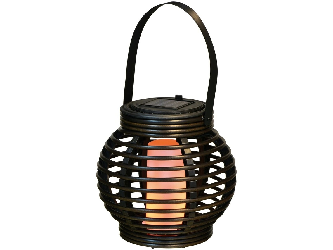 Lanterna Led ACTIVEJET Aje-Robinia Preto Bronze no Branco Quente Plástico