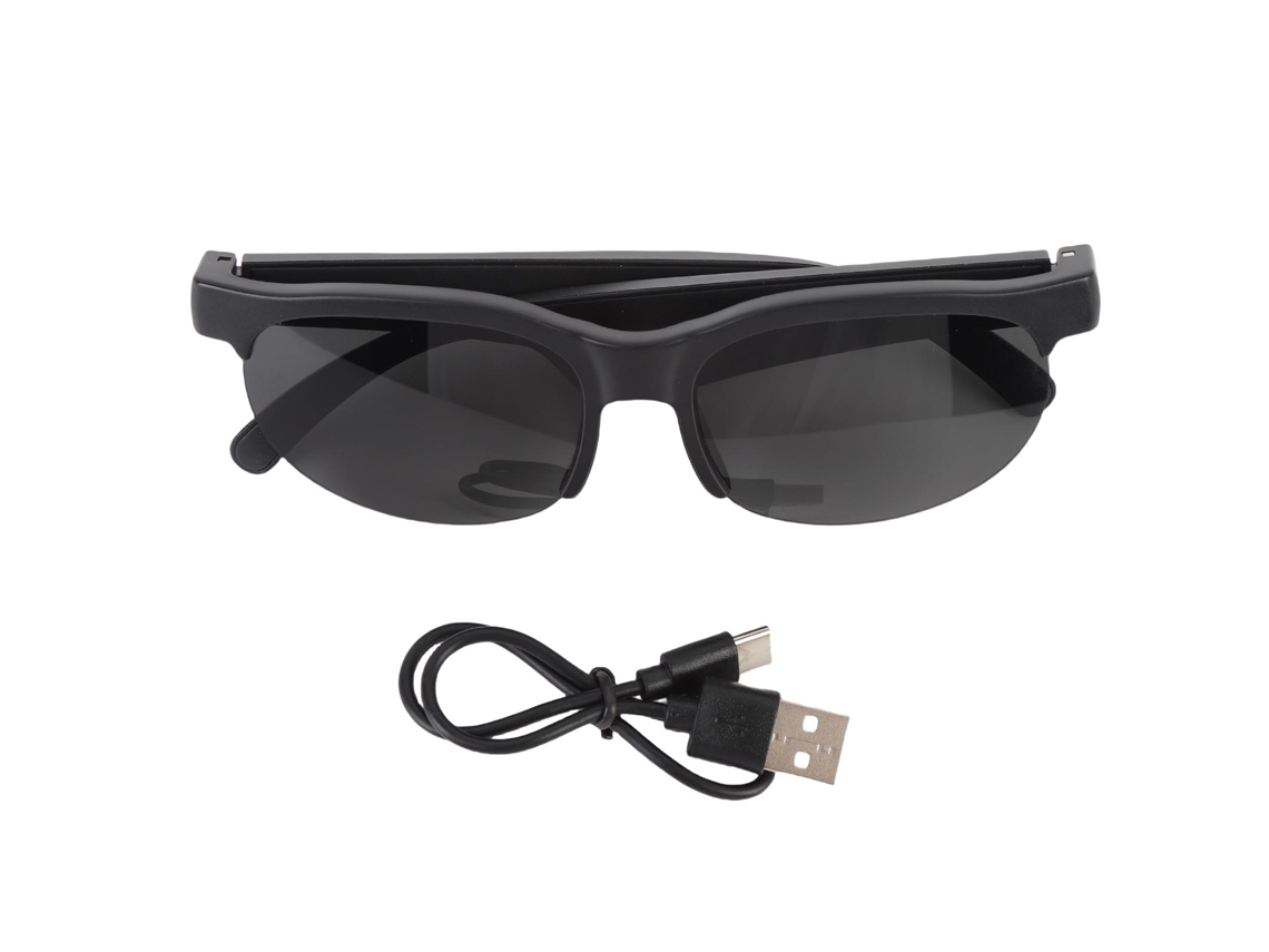 Óculos Inteligentes Bluetooth EOOCOO (tradução em Tempo Real com Ia, Fones de Ouvido Estéreo)