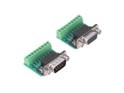 Laxiscreed Adaptador Db9 Macho Para Fêmea Para Rs232 E Rs485, Ligação Fácil E Confiável