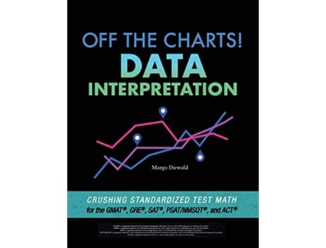 Livro Off the Charts Data Interpretation Crushing Standardized Test Math for the GMAT® GRE® SAT® PSATNMSQT® and ACT de Margo Diewald (Inglês)
