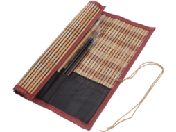 Conjunto de 10 Pincéis de Caligrafia Chinesa com Cerdas Naturais, para Desenho Artístico CHABERLU