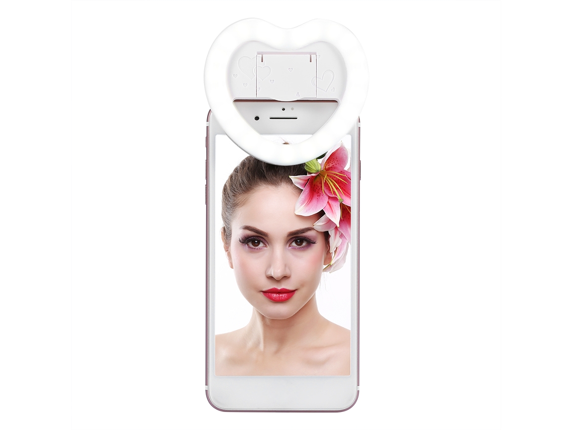 Luz de Preenchimento para Selfie LAXISCREED Led Coração
