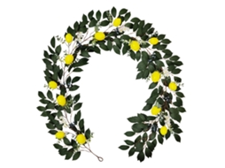 Laxiscreed Planta Verde Encriptada Para Decoração E Simulação Lemon Vine
