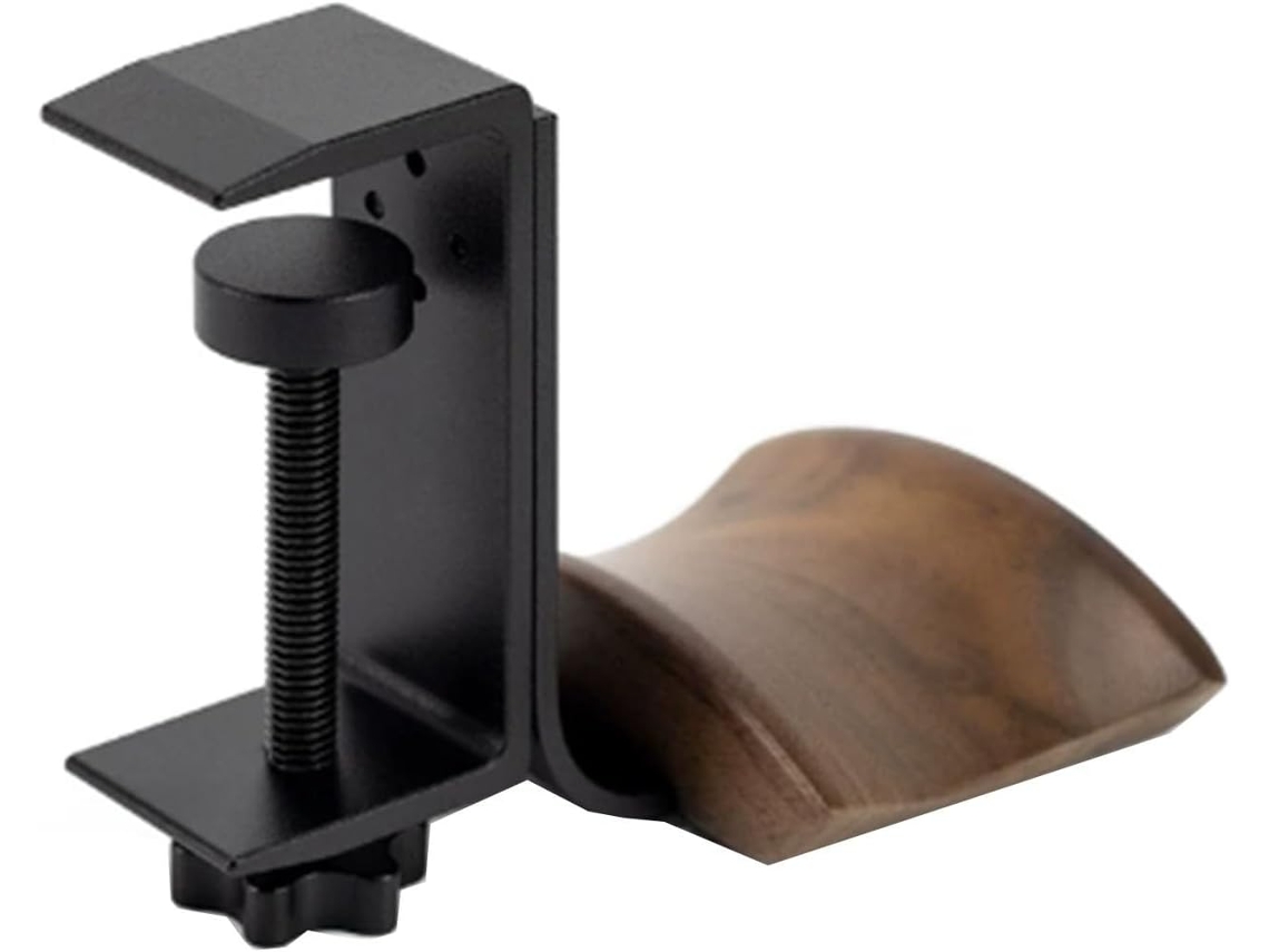Suporte Para Fones De Ouvido Com Presilha Usar Embaixo Da Mesa, Fixa Se Em Superfícies De 10a 63mm Espessura, Para