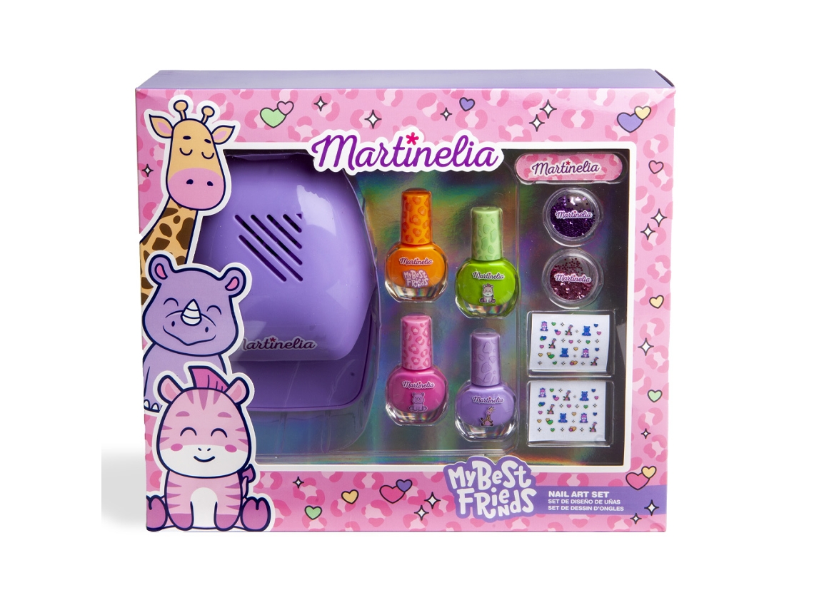 Kit de Unhas Nail Art My Best Friends MARTINELIA (Idade Mínima: 3 anos)