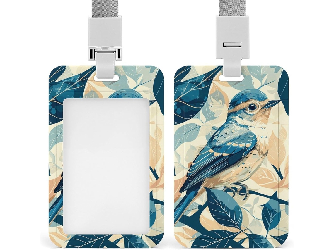 Porta Crachá Com Cordão, Porta Crachá Identificação De Aves, Porta Crachá, Capa Protetora Vertical Cartões De
