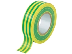 Fita Adesiva Isolante Electraline 62315 19mm 25m Verde/Amarelo