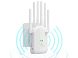 Amplificador De Sinal Extensor Wifi Repetidor De Internet Para Casa, Até 1.500 Pés Quadrados, Mais De 100 Dispositivos, Banda Dupla 5 Ghz Yizhood