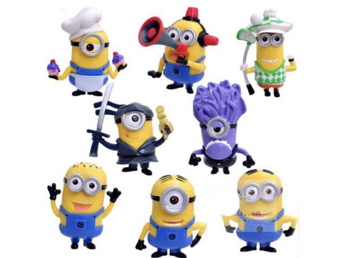 8 Figuras EASTVAPS minion de anime