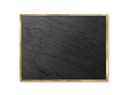 Quadro de vidro magnético com simetria geométrica para o hall Espelharte (80x60 cm)