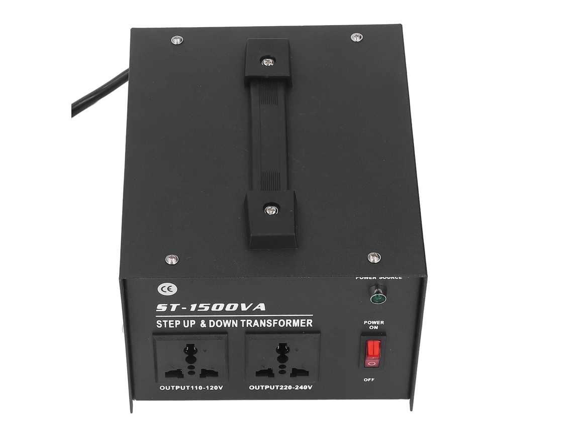 Transformador De Tensão Conversor Step Up 1500w Ajustável