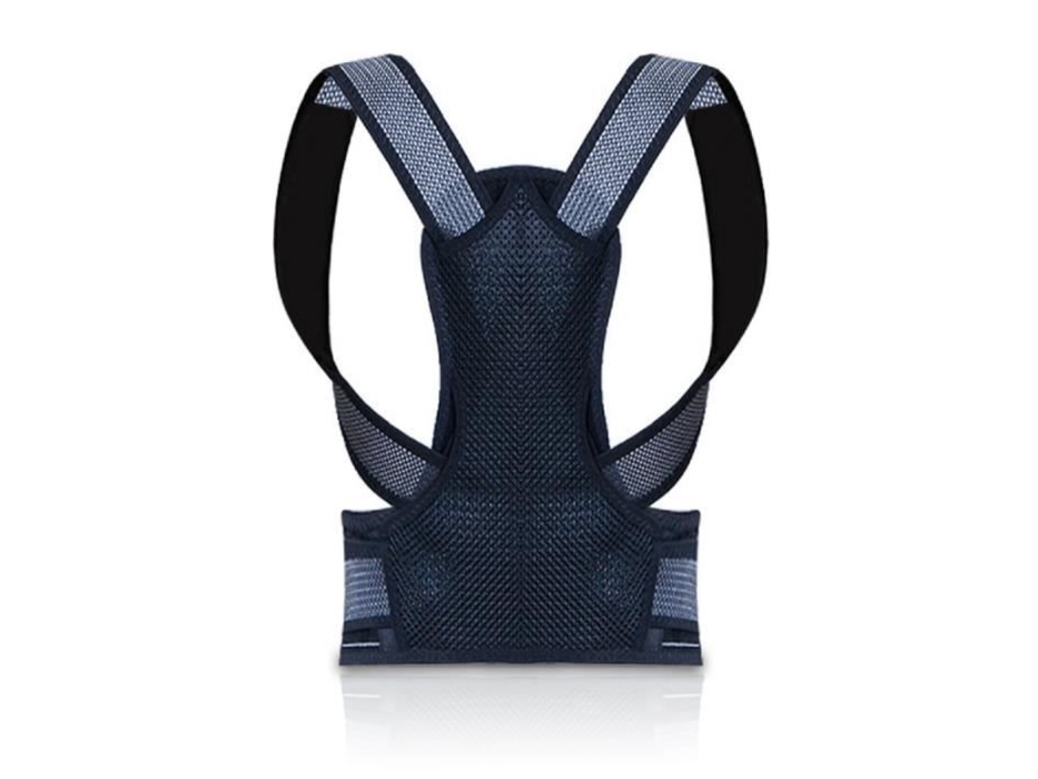 Corretor Postural Unissex Com Suporte Lombar Ajustável, Estilo ''cow Back''(costas De Vaca)